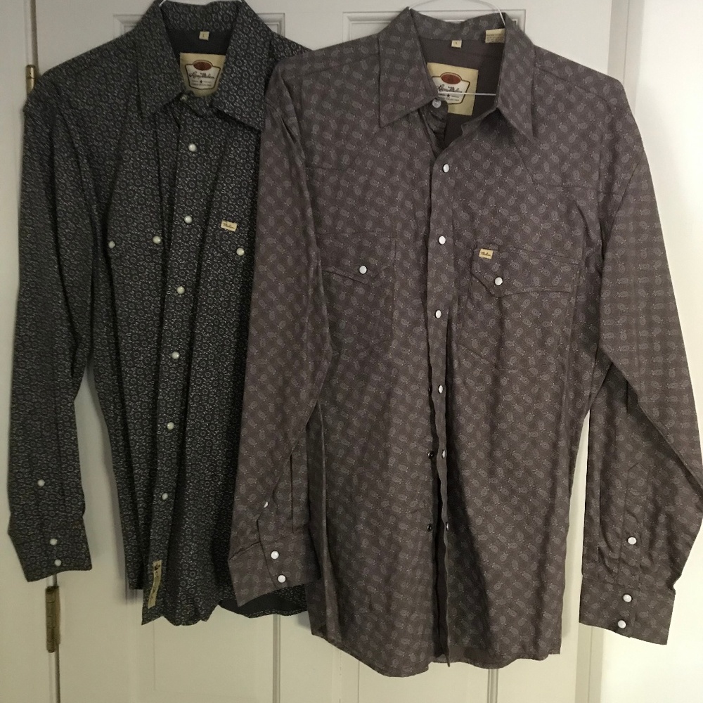 Larry Mahan NWOT Men's Western Shirts